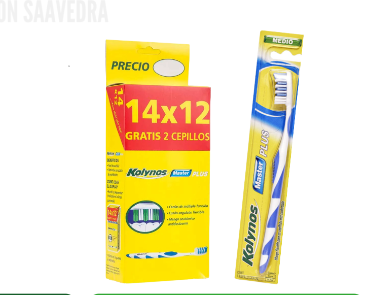 CEPILLO KOLYNOS  MASTER PLUS ADULTOS